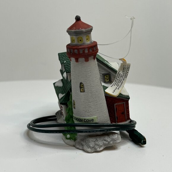 Dept 56 Craggy Cove Lighthouse Christmas Tree Ornament from 1998 - Picture 8 of 9